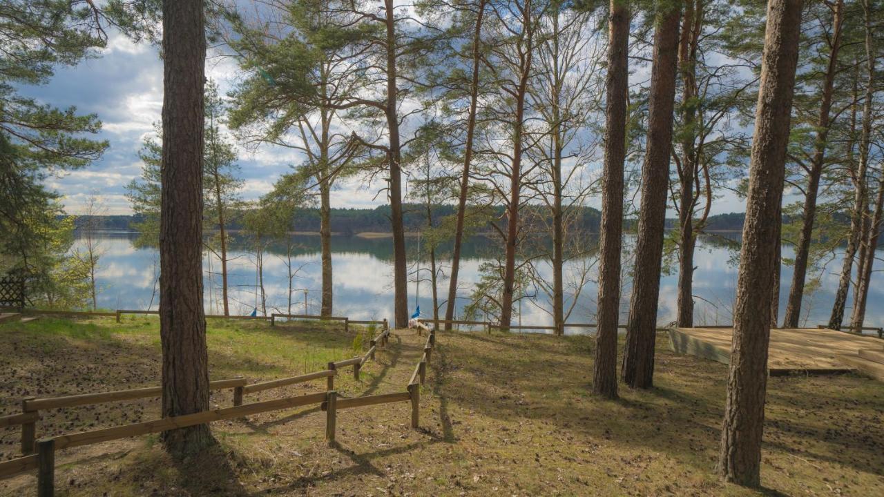 Sloneczny Domek Borsk Nr 2 I 15 - Nad Samym Jeziorem W Pierwszej Linii Экстерьер фото
