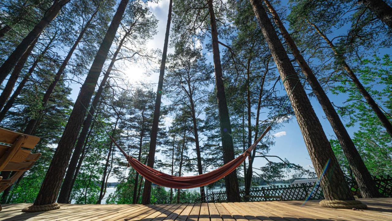 Sloneczny Domek Borsk Nr 2 I 15 - Nad Samym Jeziorem W Pierwszej Linii Экстерьер фото
