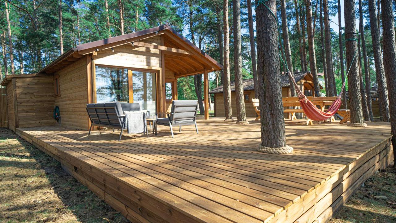 Sloneczny Domek Borsk Nr 2 I 15 - Nad Samym Jeziorem W Pierwszej Linii Экстерьер фото